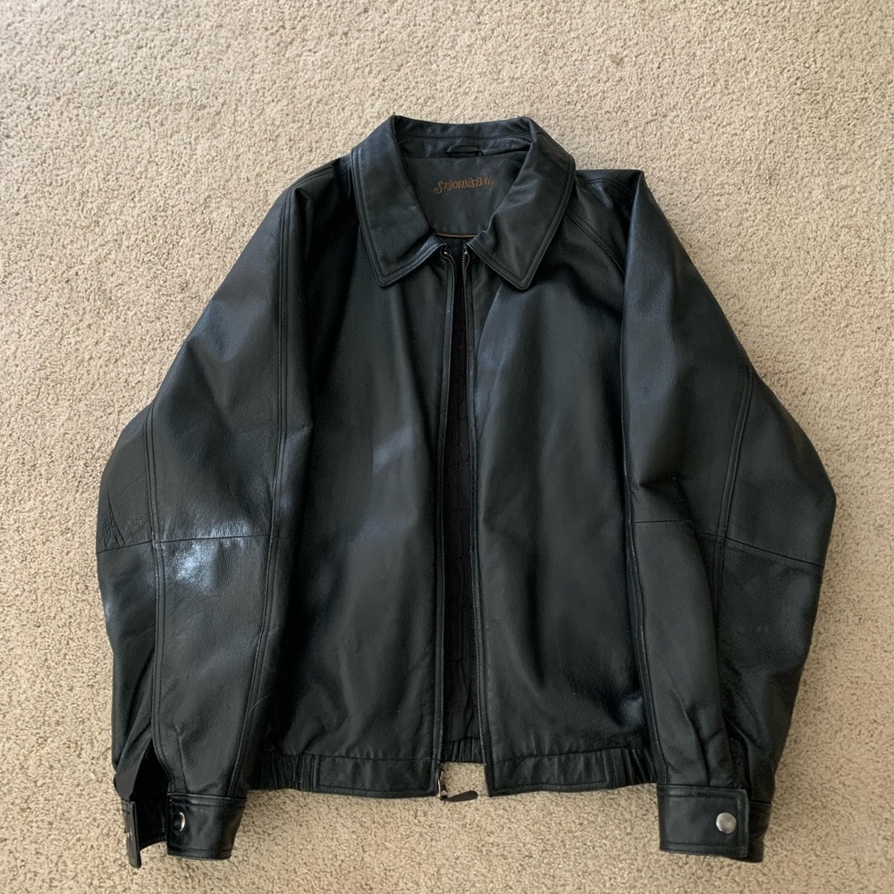Vintage ST. Johns Bay Leather Jacket